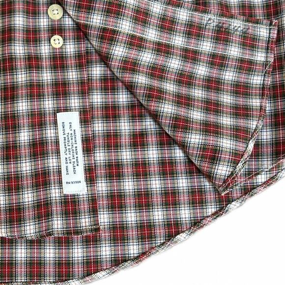 Brooks Brothers Men's Long Sleeve Shirt Slim Fit All Cotton Non Iron Size M - Picture 9 of 10